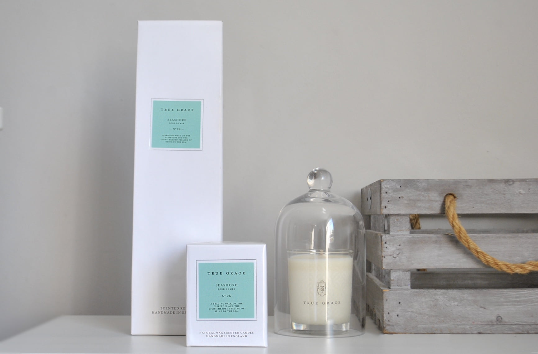 TRUE GRACE Scented reeds SEASHORE
