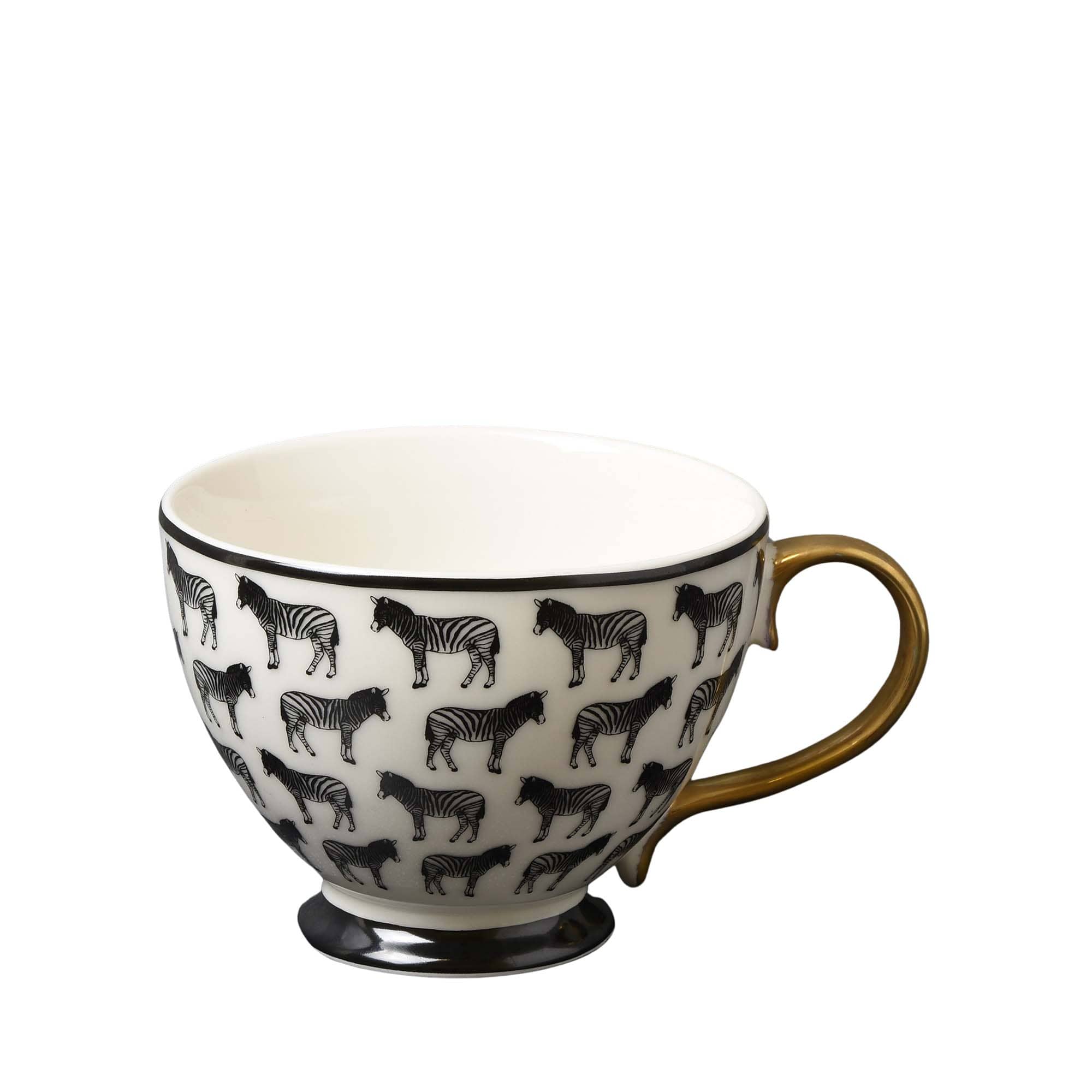 WOMENS SOCIETY Animal luxe cup ZEBRA
