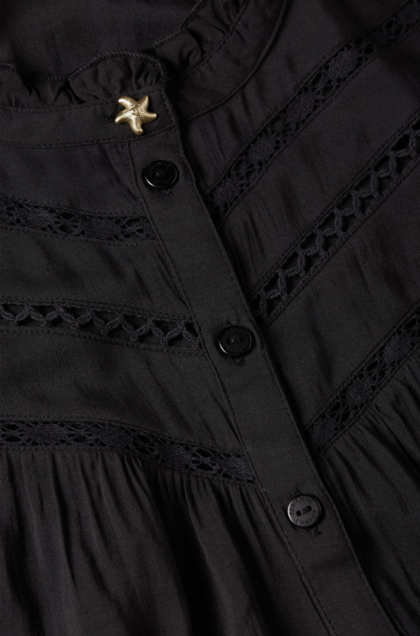 FABIENNE CHAPOT Larissa blouse BLACK