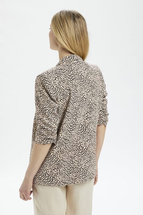 SOAKED IN LUXURY Shirley printed blazer LEOPARD