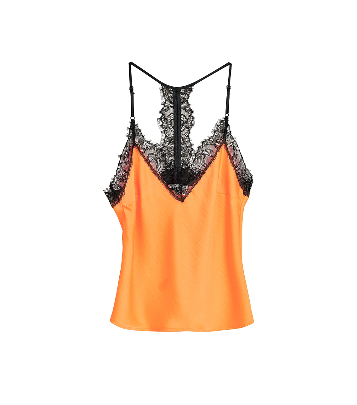 ESSENTIEL ANTWERP Escale lace racer back top TIGER