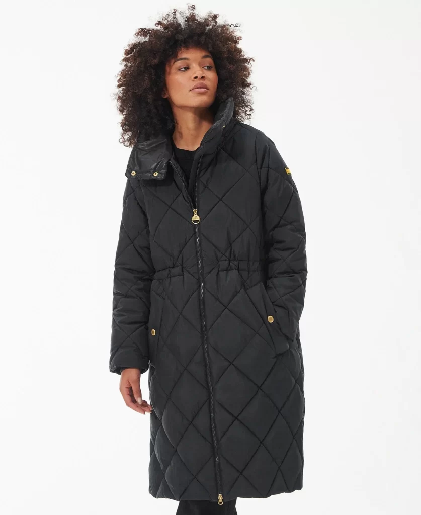 BARBOUR INTERNATIONAL Enfield quilt jacket BLACK