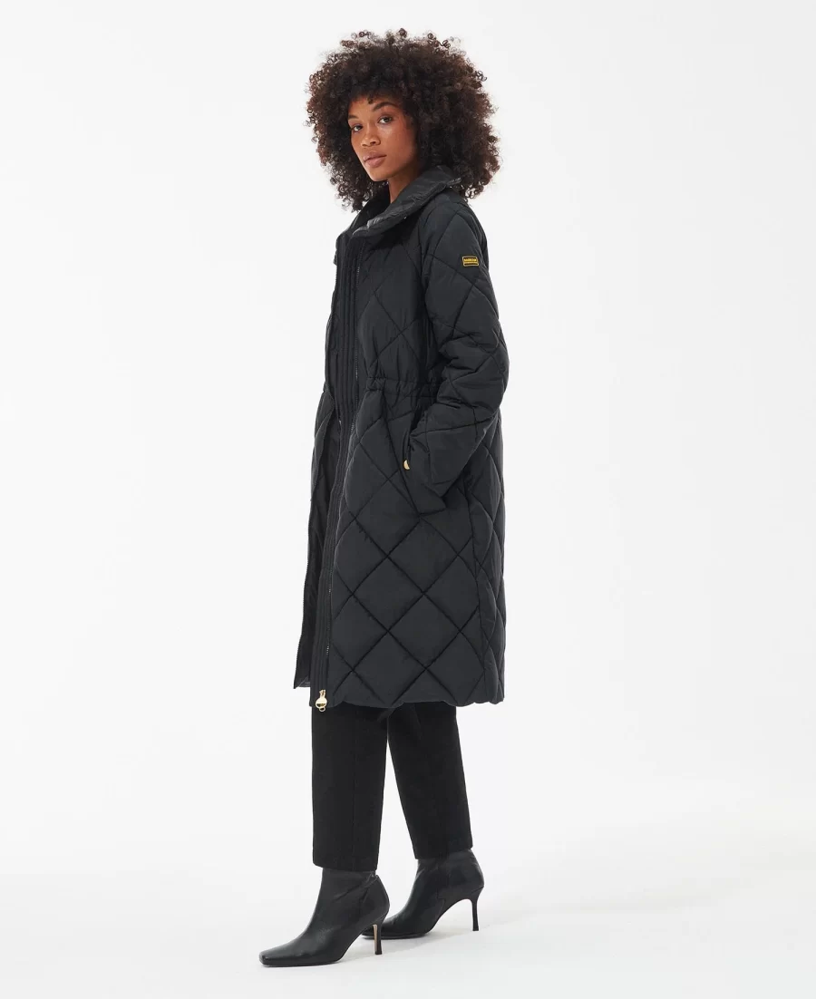 BARBOUR INTERNATIONAL Enfield quilt jacket BLACK 3