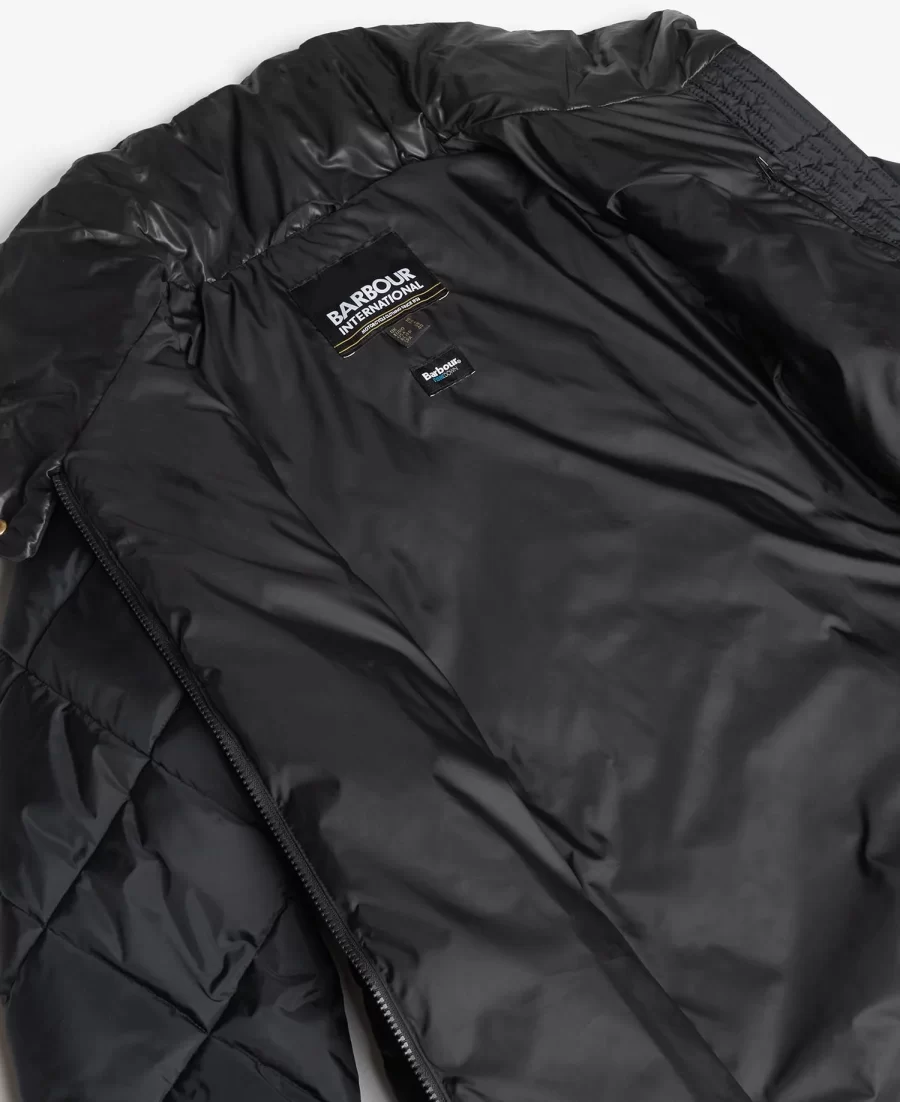 BARBOUR INTERNATIONAL Enfield quilt jacket BLACK 3