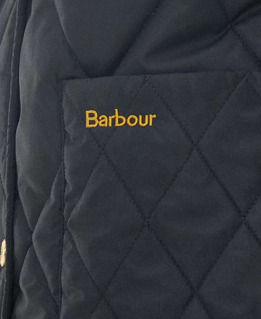 BARBOUR Marsett quilt jacket BLACK