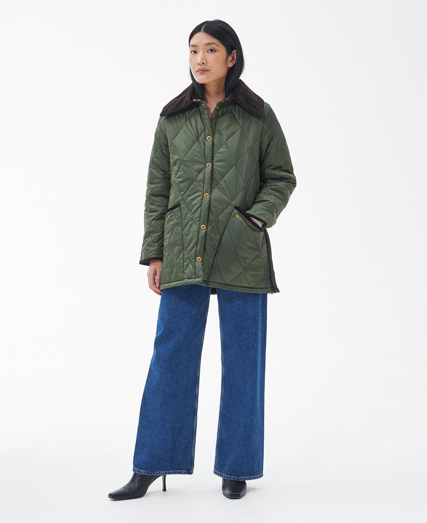 Barbour on sale liddesdale olive