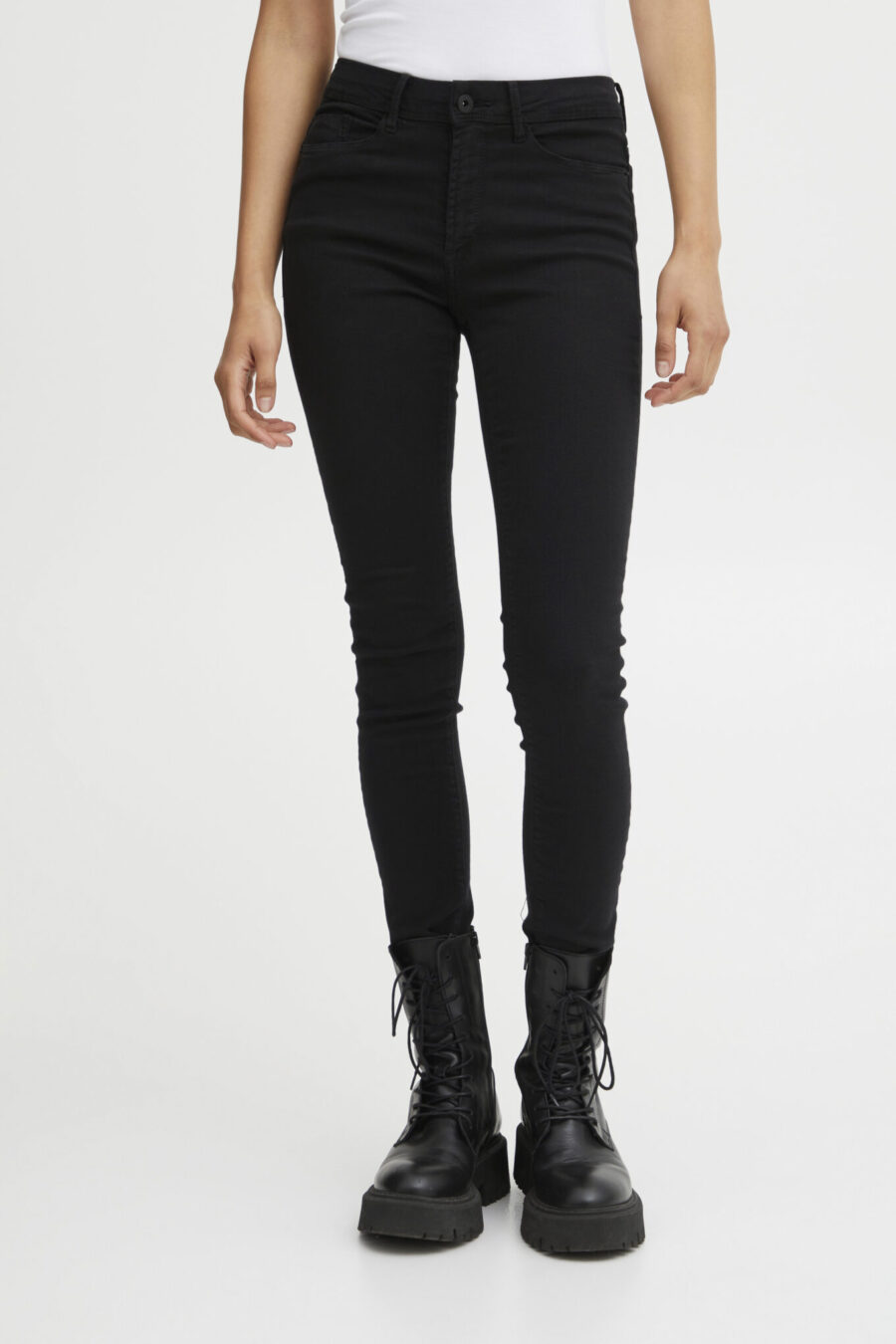 ICHI Erin izaro pants BLACK jeans skinny fit stretch designer premium