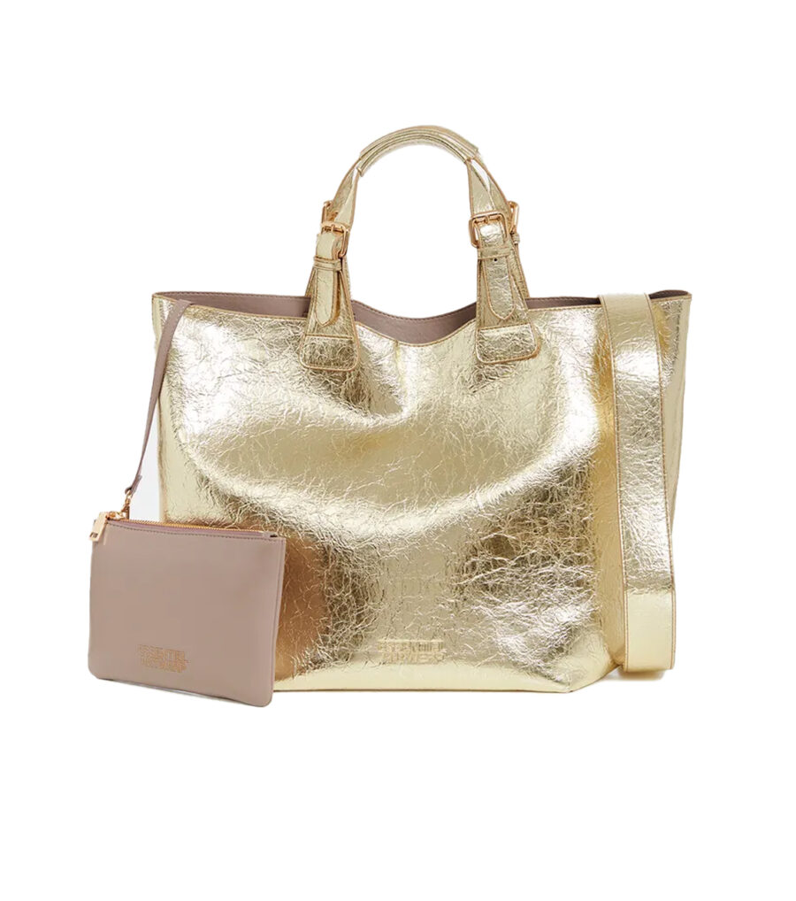 Essentiel Antwerp Fanny handbag GOLD Oversized Shopper Bag Tote