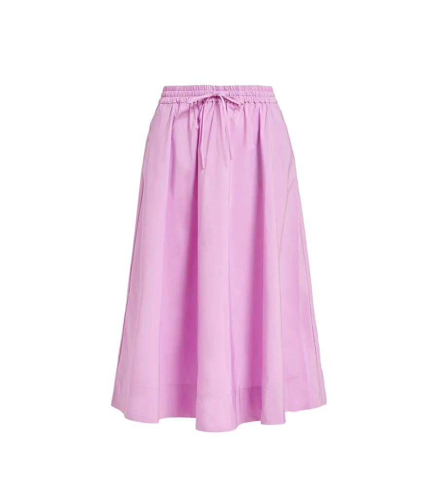 ESSENTIEL ANTWERP Fuchsia mid-length skirt CADILAC - Women's Society ...